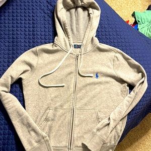 Polo Gray Hoodie. Womens Medium. Great shape.